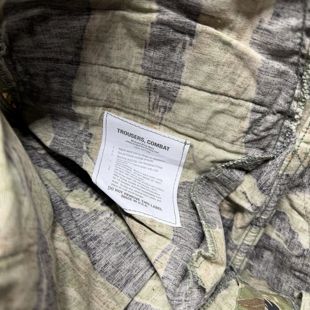 Tiger Stripe Camo Pants XS 26x32 Military Cargo Combat Trousers Jungle - Picture 9 of 12